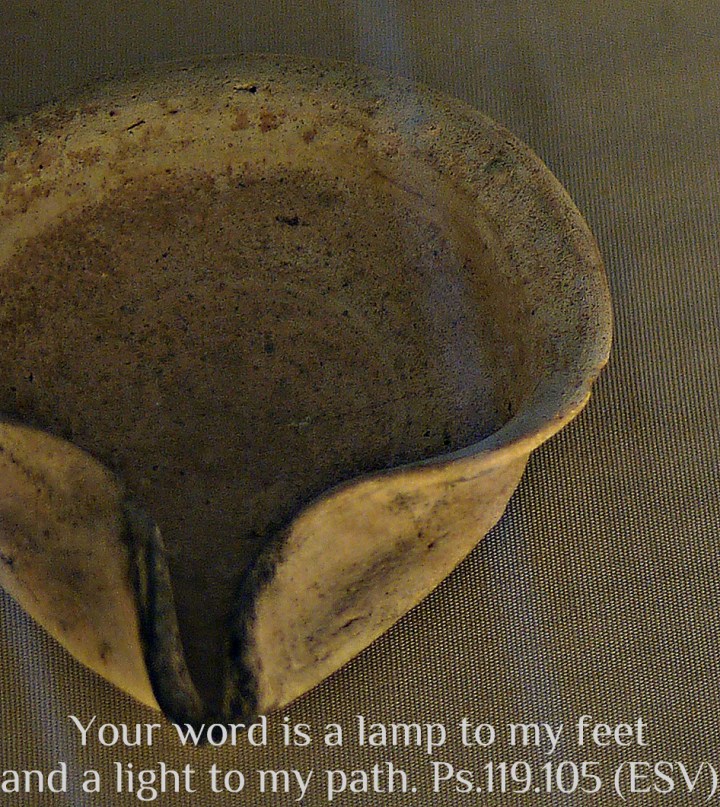 2nd mill. BC Greek oil lamp