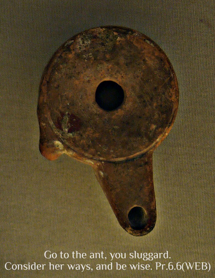 Early Greek Unadorned Oil Lamp